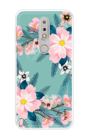 Wild flower Soft Cover for Nokia 7.1