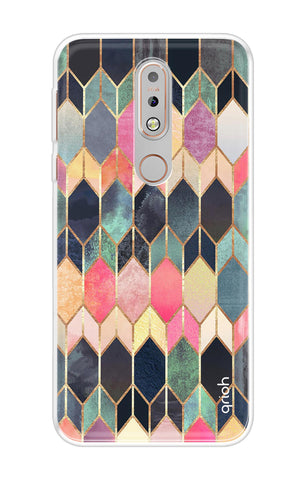 Shimmery Pattern Soft Cover for Nokia 7.1