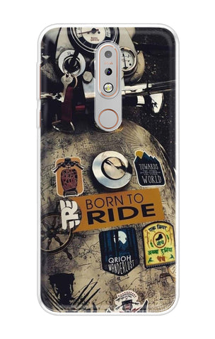 Ride Mode On Soft Cover for Nokia 7.1