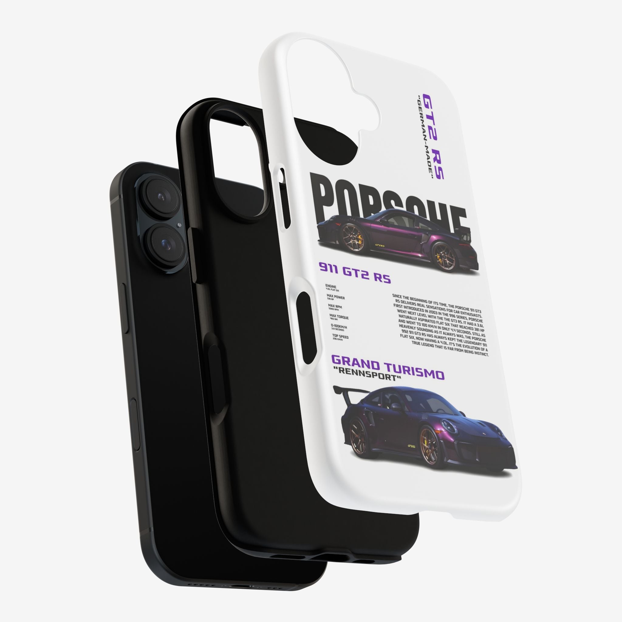 Violet Velocity Tough Case  Available For All iPhone Models