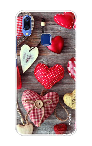 Valentine Hearts Soft Cover for Vivo Y95