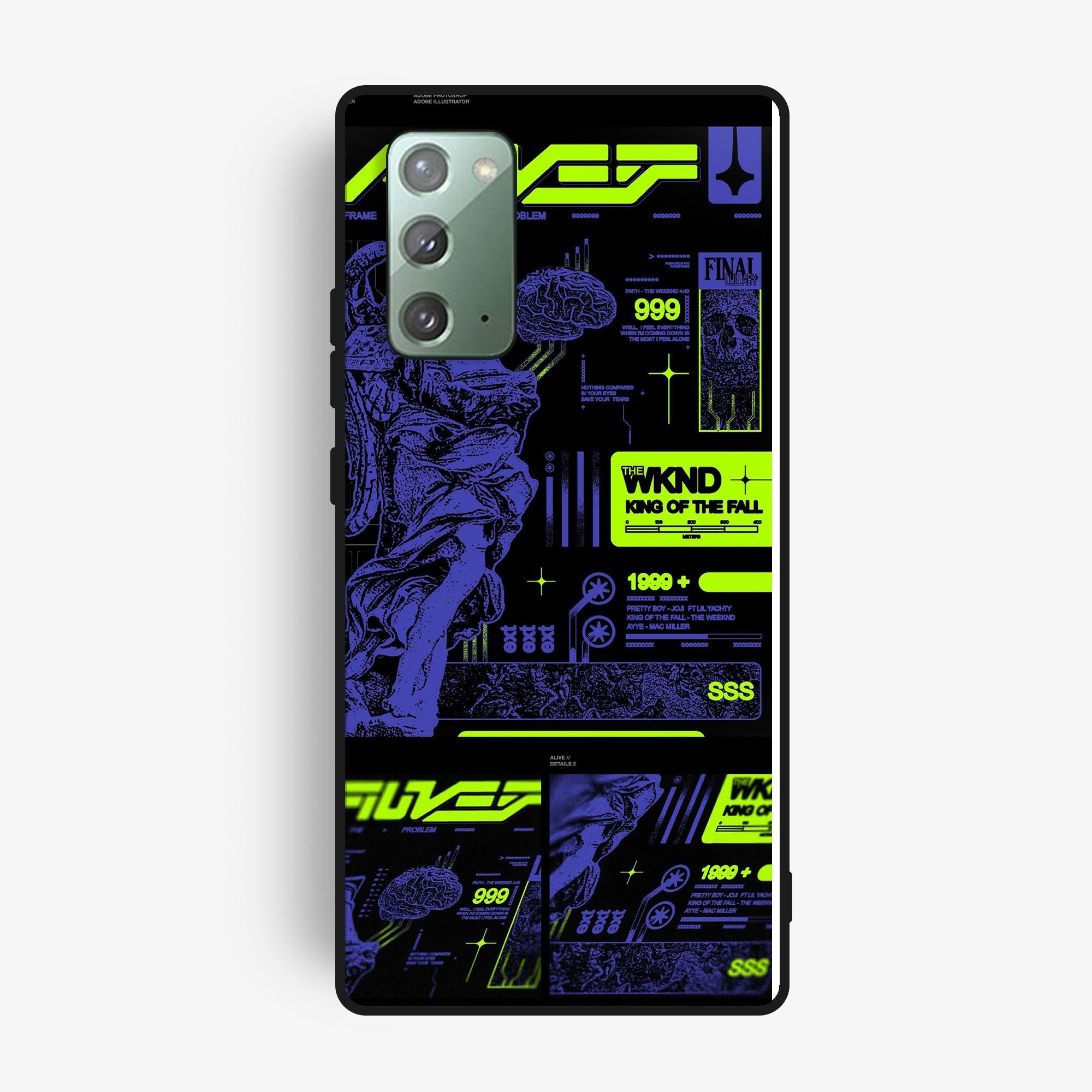Samsung Galaxy Note 20 - Wallpaper 084 - Premium Printed Glossy Phone Case