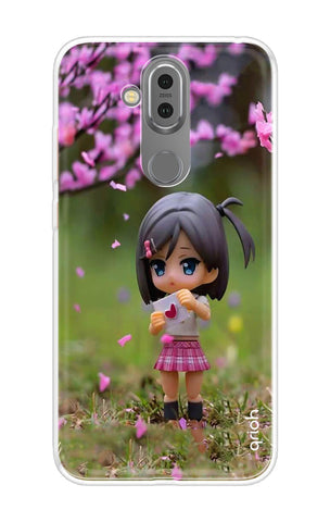 Anime Doll Soft Cover for Nokia 8.1