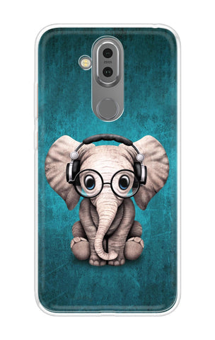 Party Animal Soft Cover for Nokia 8.1