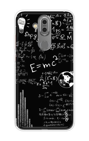 Equation Doodle Soft Cover for Nokia 8.1