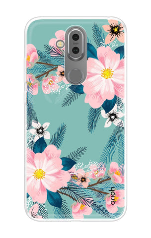 Wild flower Soft Cover for Nokia 8.1
