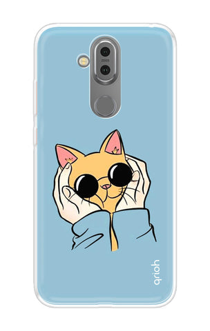 Attitude Cat Soft Cover for Nokia 8.1