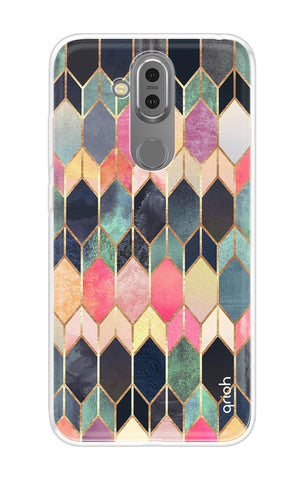 Shimmery Pattern Soft Cover for Nokia 8.1
