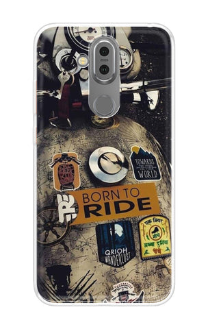 Ride Mode On Soft Cover for Nokia 8.1