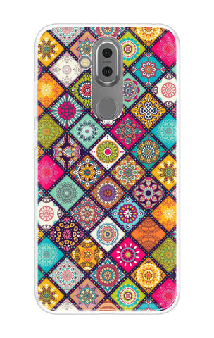 Multicolor Mandala Soft Cover for Nokia 8.1