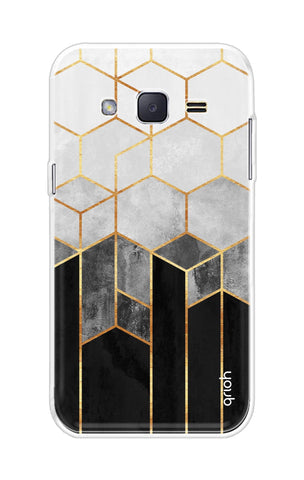 Hexagonal Pattern Soft Cover for Samsung J2