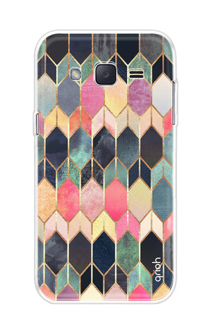 Shimmery Pattern Soft Cover for Samsung J2