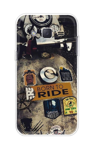 Ride Mode On Soft Cover for Samsung J2