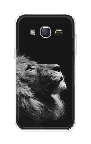 Lion Looking to Sky Soft Cover for Samsung J2