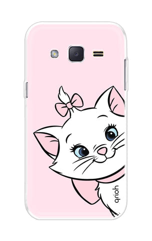 Cute Kitty Soft Cover For Samsung J2