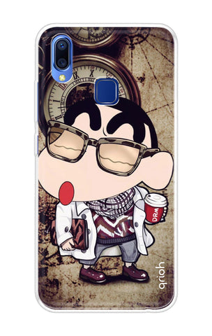 Nerdy Shinchan Soft Cover for Vivo Y93