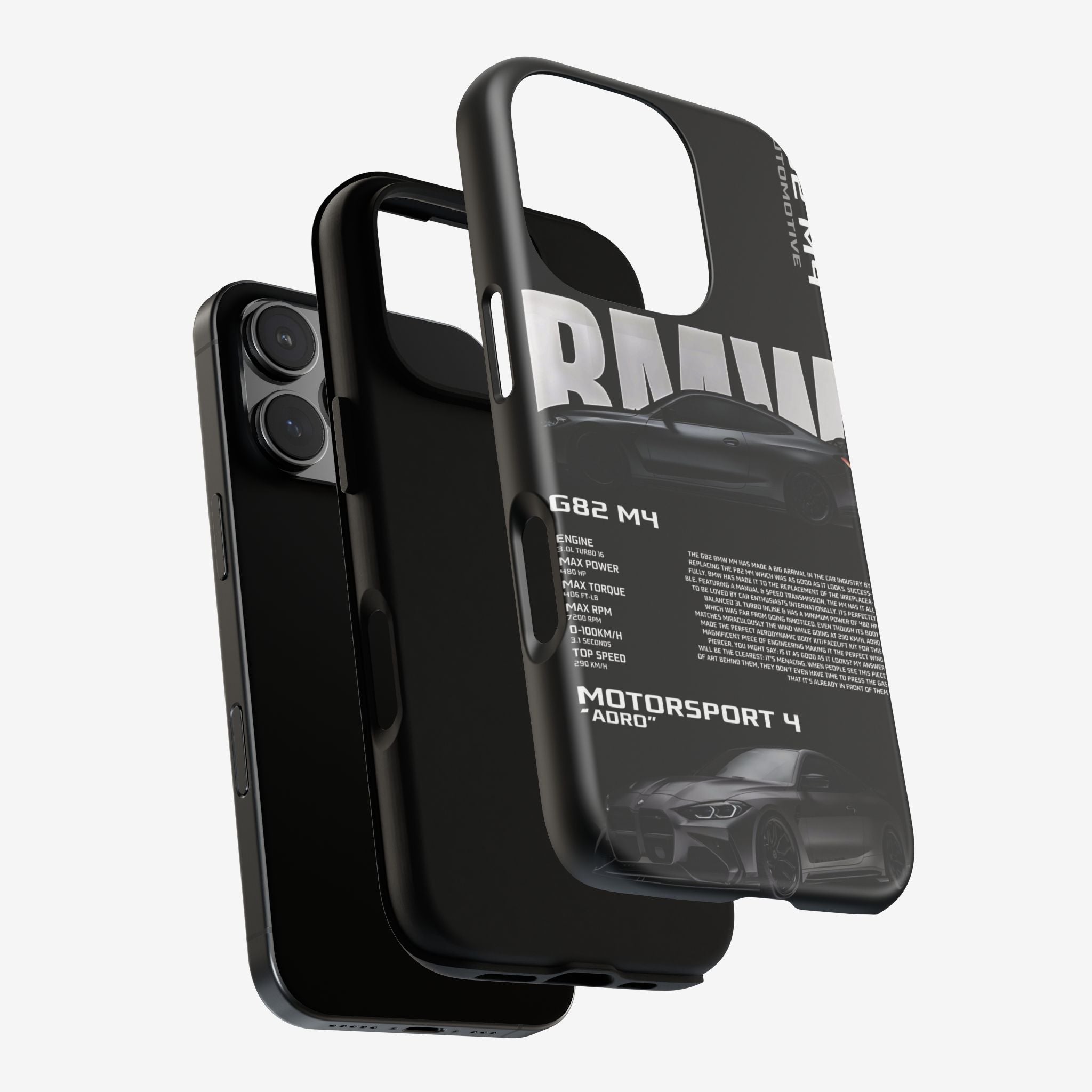 Shadow Auto Tough Case  Available For All iPhone Models