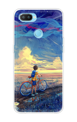 Riding Bicycle to Dreamland Soft Cover for Realme U1