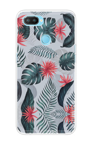 Retro Floral Leaf Soft Cover for Realme U1
