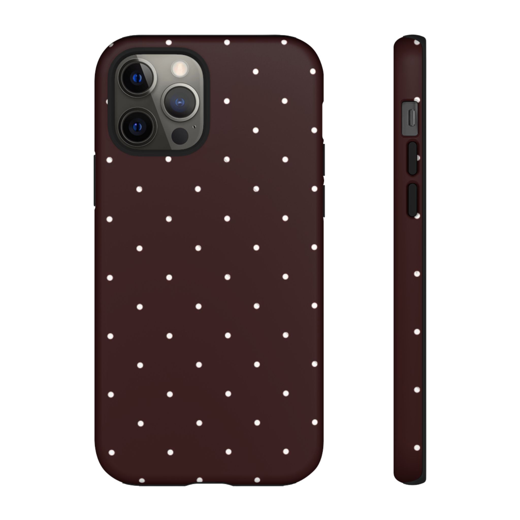 Berry Dots Premium Tough Shining Phone Case (Double Layer) Available For All iPhone Models
