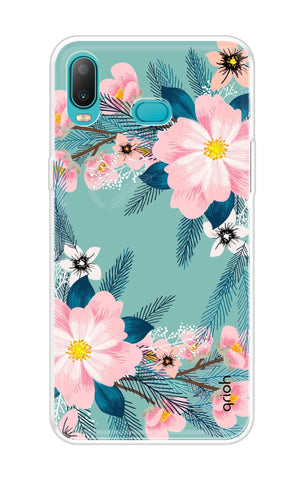 Wild flower Soft Cover for Samsung Galaxy A6s