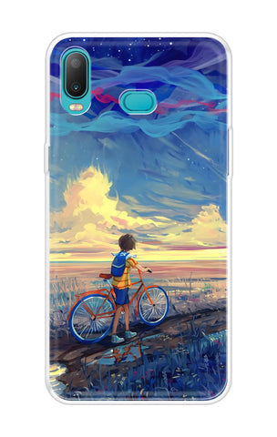 Riding Bicycle to Dreamland Soft Cover for Samsung Galaxy A6s