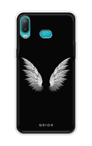 White Angel Wings Soft Cover for Samsung Galaxy A6s