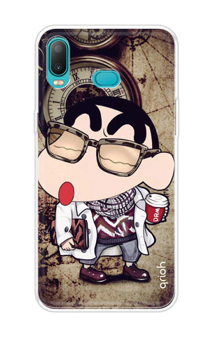 Nerdy Shinchan Soft Cover for Samsung Galaxy A6s