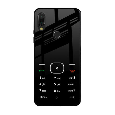 Classic Keypad Pattern Glossy Case for Xiaomi Redmi Note 7