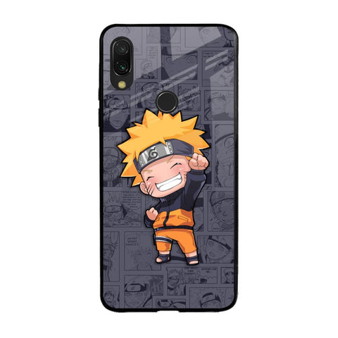 Orange Chubby Glossy Case for Xiaomi Redmi Note 7