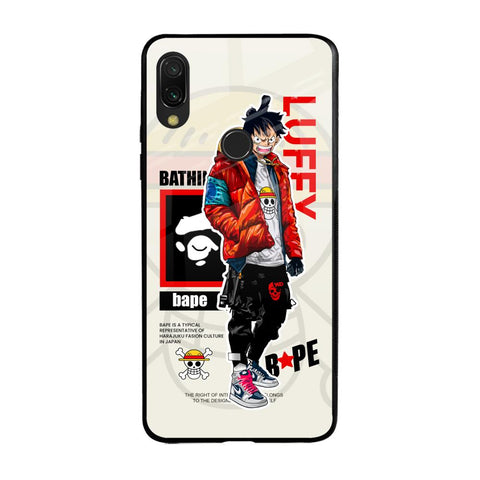 Bape Luffy Glossy Case for Xiaomi Redmi Note 7