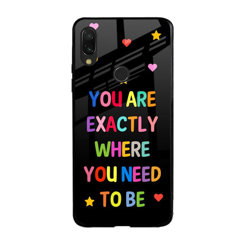 Magical Words Glossy Case for Xiaomi Redmi Note 7
