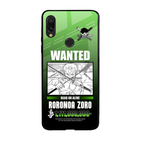 Zoro Wanted Glossy Case for Xiaomi Redmi Note 7