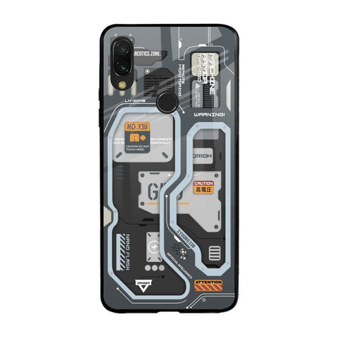 Retro Futuristic Glossy Case for Xiaomi Redmi Note 7