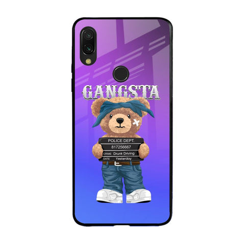 Gangsta Bear Glossy Case for Xiaomi Redmi Note 7