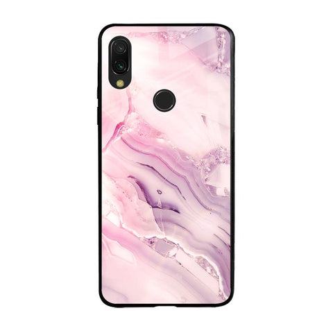 Diamond Pink Gradient Glossy Case For Xiaomi Redmi Note 7