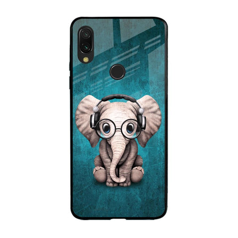 Adorable Baby Elephant Glossy Case For Xiaomi Redmi Note 7