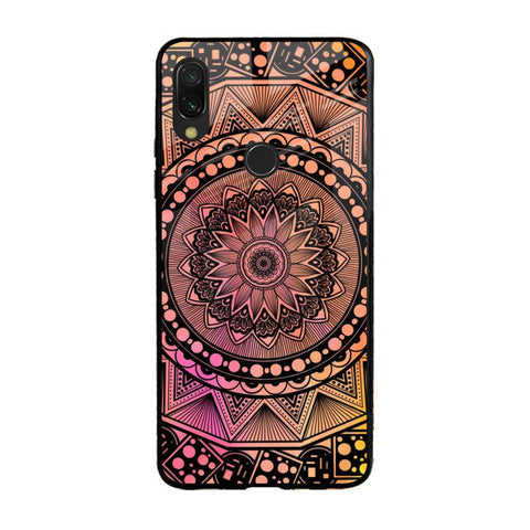 Floral Mandala Glossy Case for Xiaomi Redmi Note 7