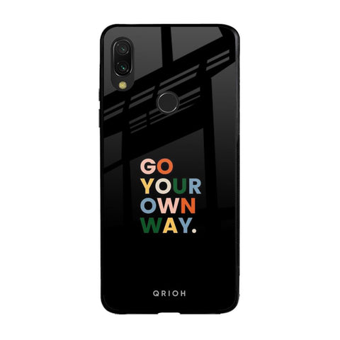 Go Your Own Way Glossy Case for Xiaomi Redmi Note 7
