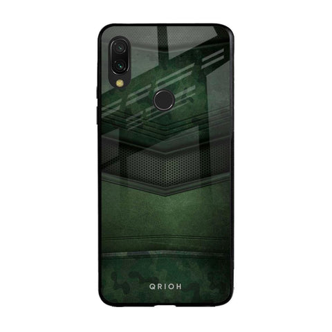 Green Leather Glossy Case for Xiaomi Redmi Note 7