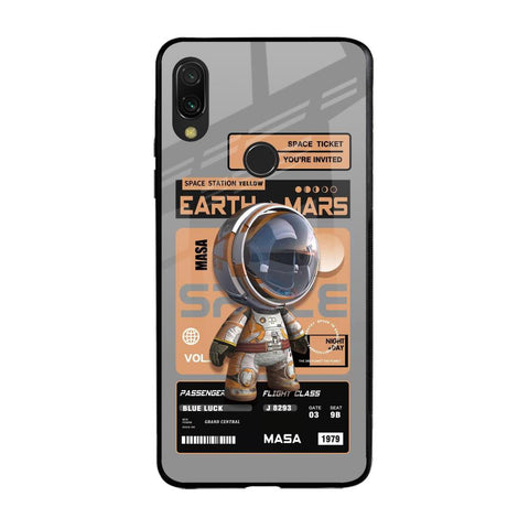 Space Ticket Glossy Case for Xiaomi Redmi Note 7