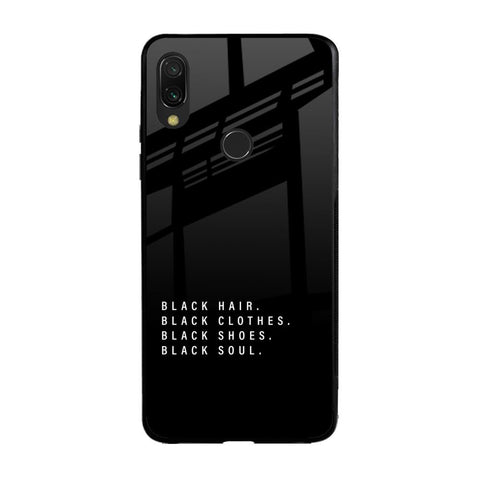 Black Soul Glossy Case for Xiaomi Redmi Note 7