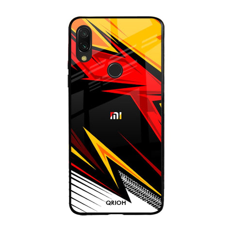 Race Jersey Pattern Glossy Case For Xiaomi Redmi Note 7