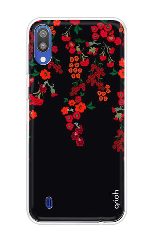 Floral Deco Soft Cover For Samsung Galaxy M10