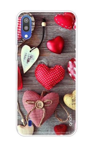 Valentine Hearts Soft Cover for Samsung Galaxy M10