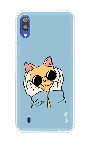 Attitude Cat Soft Cover for Samsung Galaxy M10