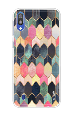 Shimmery Pattern Soft Cover for Samsung Galaxy M10