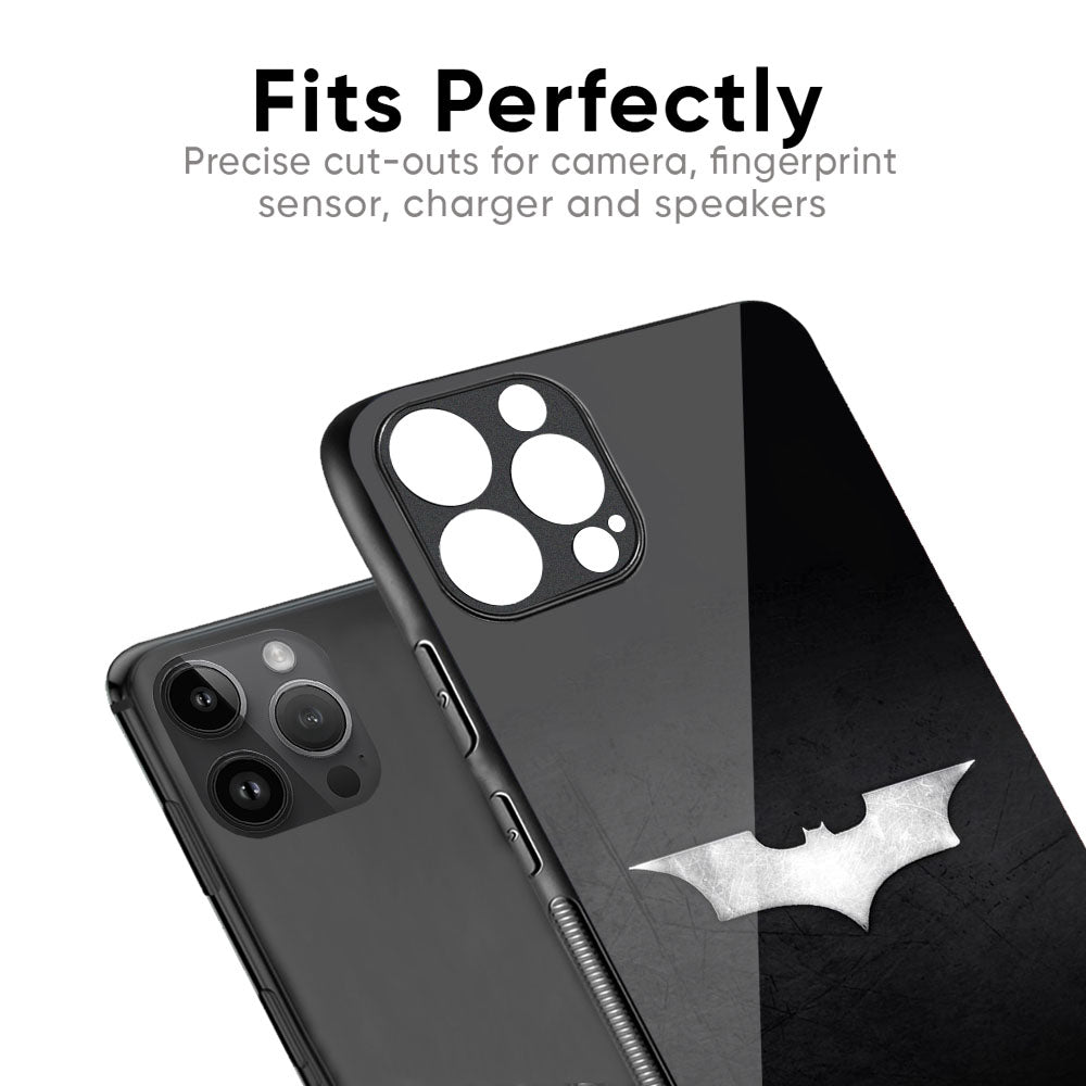 Super Hero Logo Glass Case for iPhone 17 Pro Max