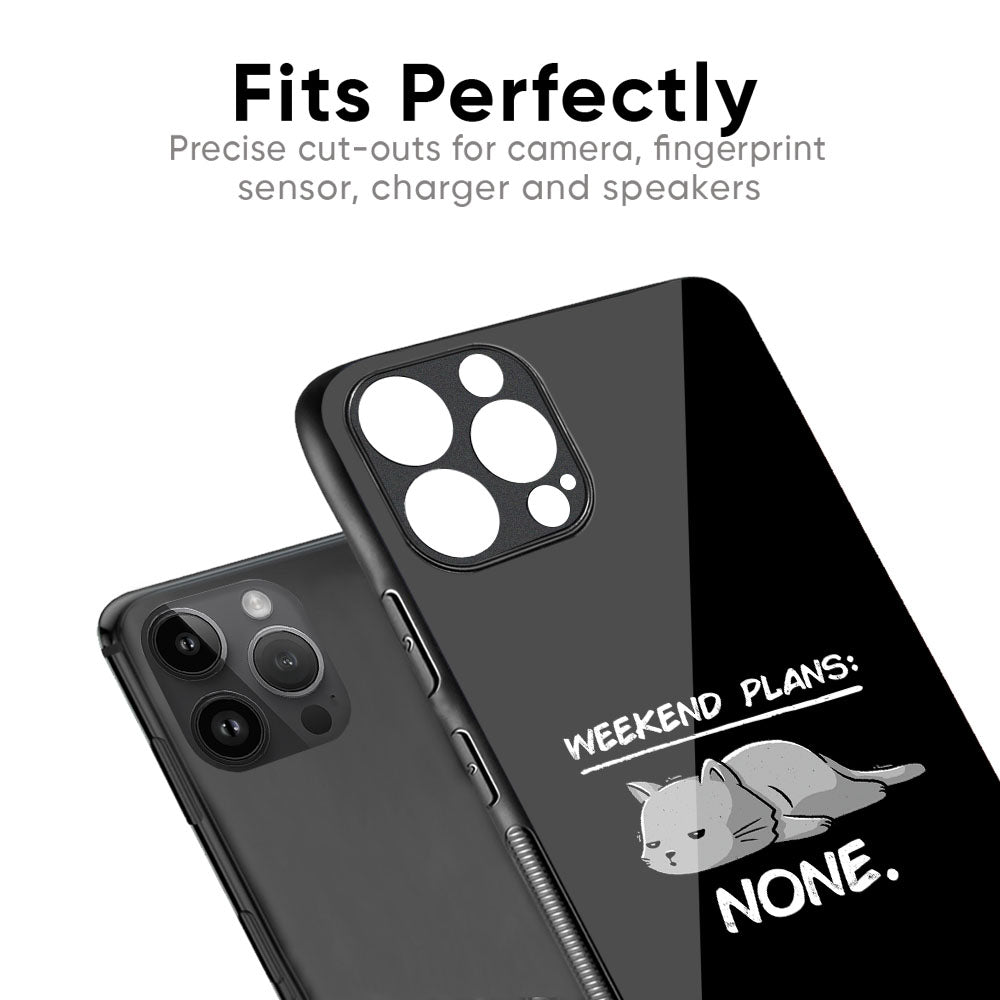 Weekend Plans Glass Case for iPhone 17 Pro Max