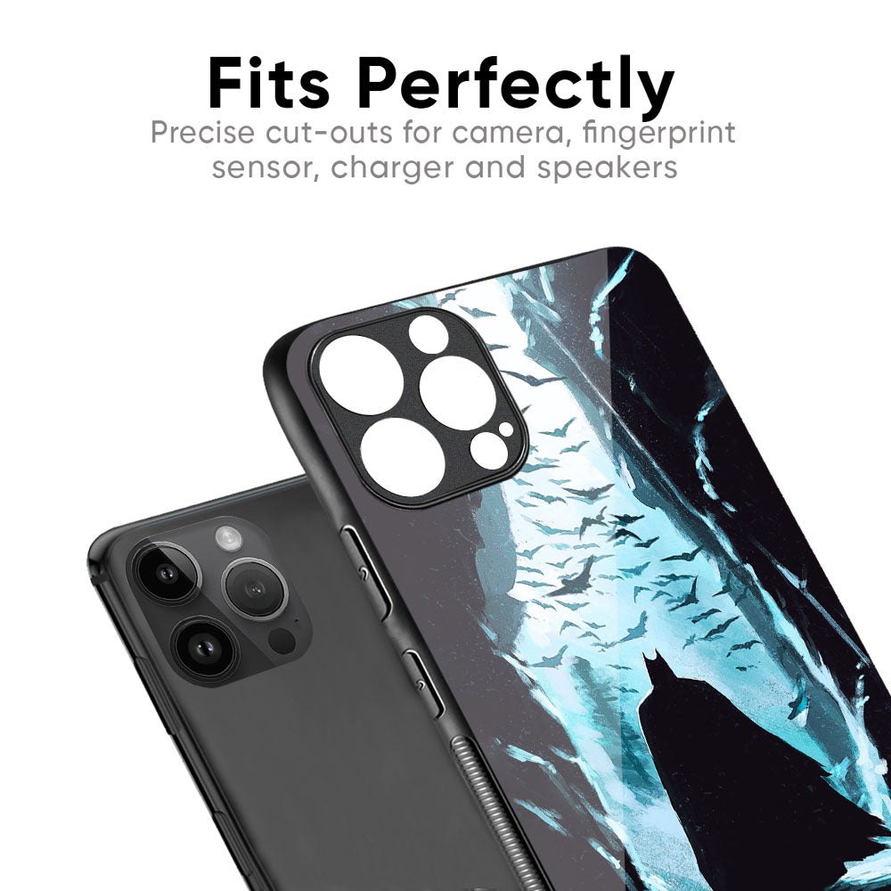 Dark Man In Cave Glass Case for iPhone 17 Pro Max